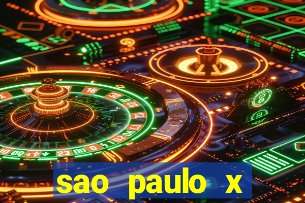 sao paulo x botafogo palpite